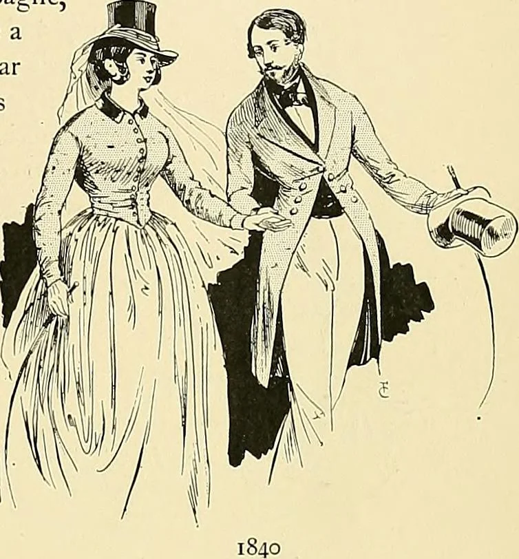 An illustration from Fashion in Paris; the various phases of feminine taste and aesthetics from 1797 to 1897, 1898, leaf 229