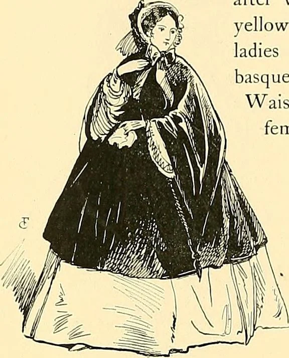 An illustration from Fashion in Paris; the various phases of feminine taste and aesthetics from 1797 to 1897, 1898, leaf 286