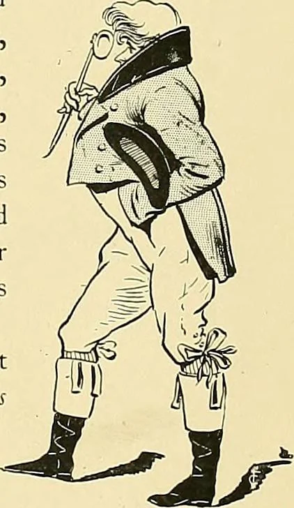 An illustration from Fashion in Paris; the various phases of feminine taste and aesthetics from 1797 to 1897, 1898, leaf 37