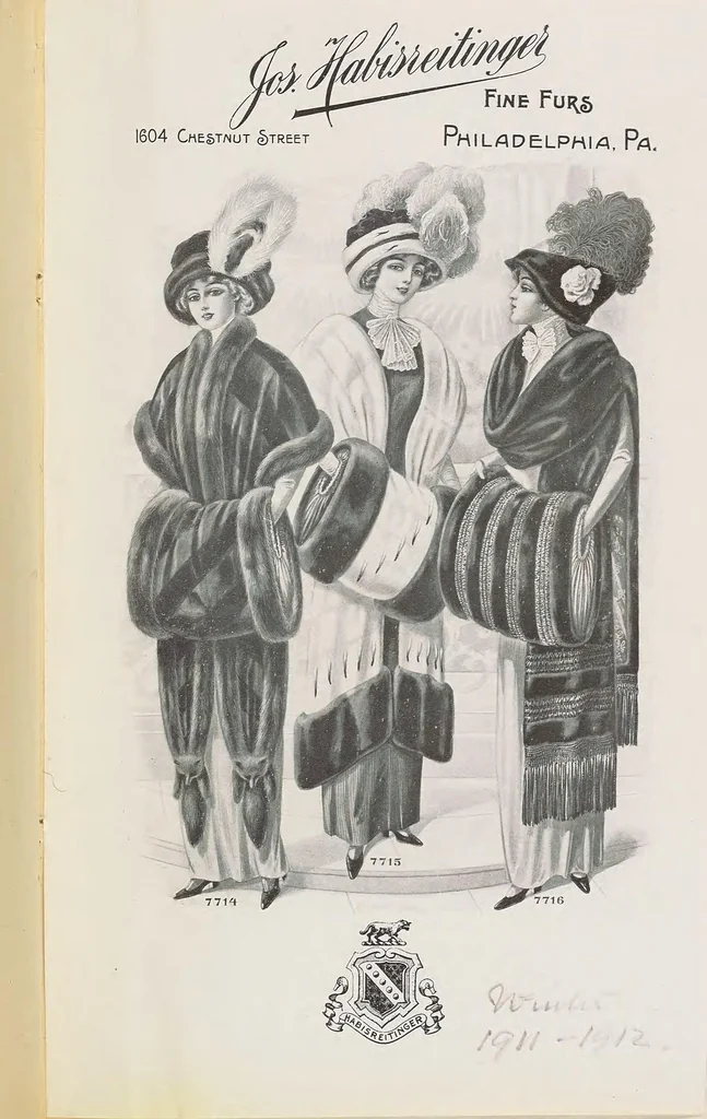 An illustration from [Fashion plates], 1884, leaf 269