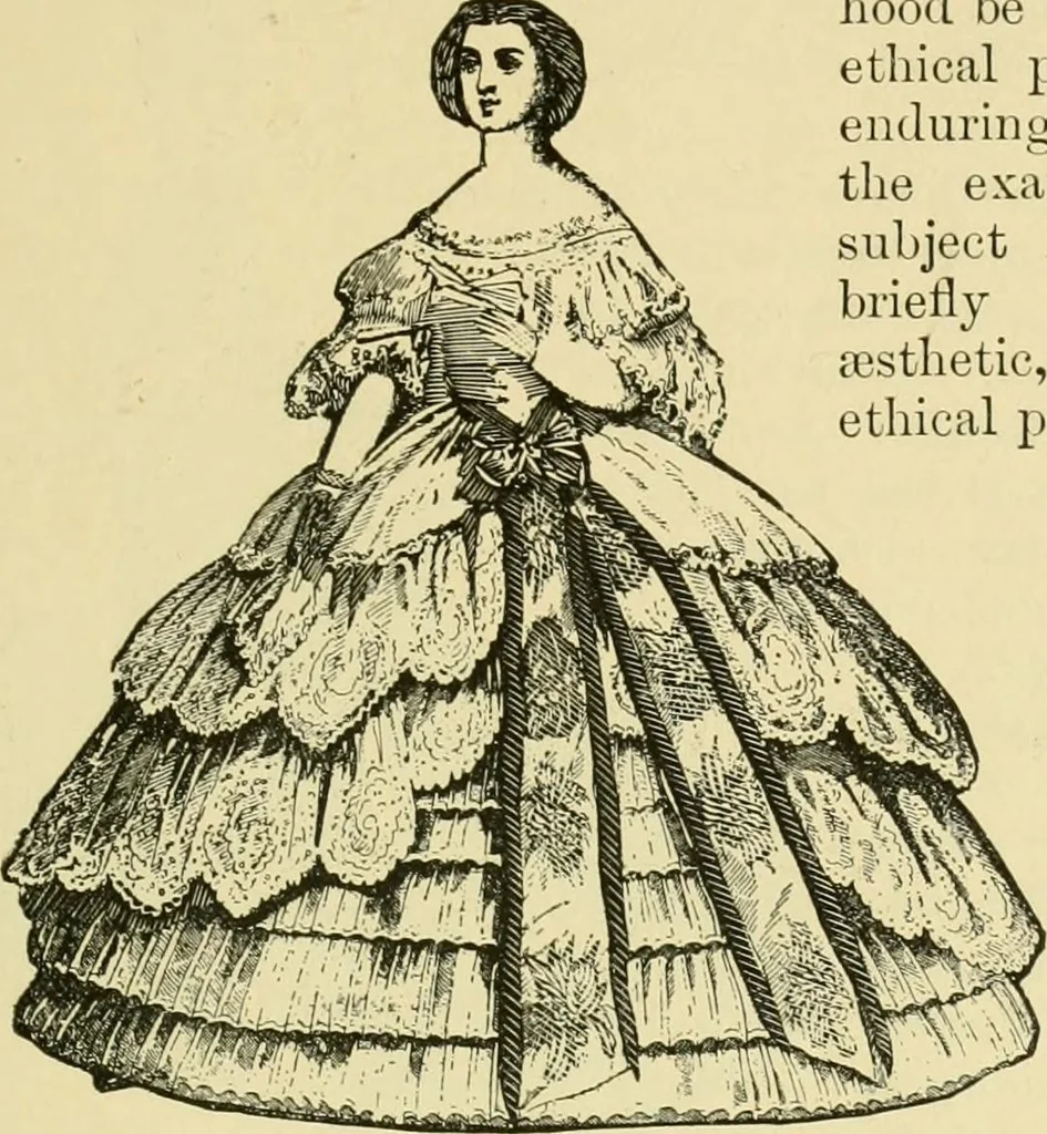 An illustration from Fashion's slaves, 1892, leaf 14