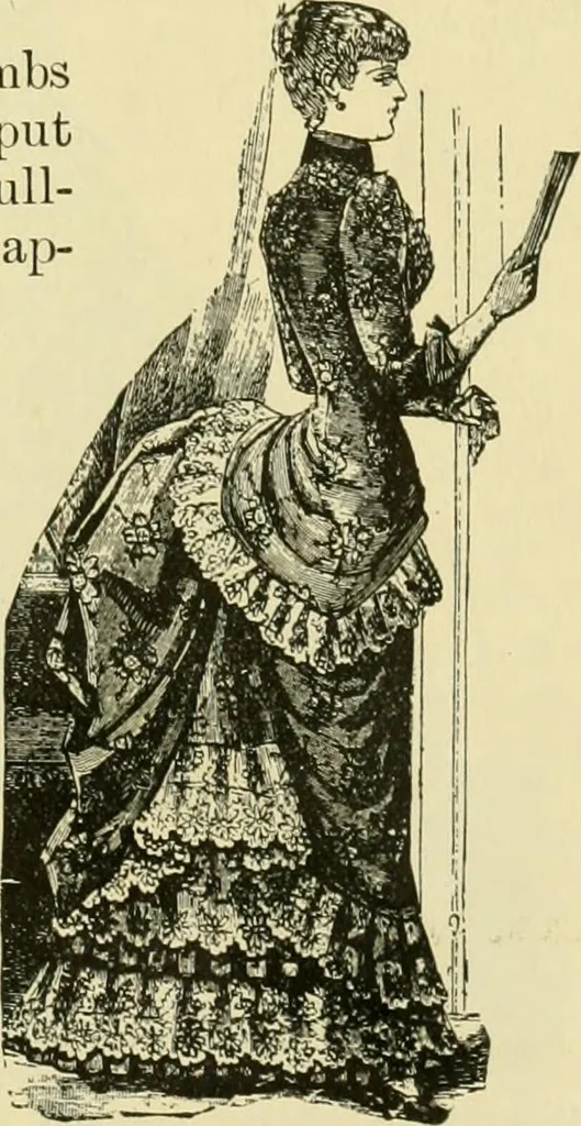 An illustration from Fashion's slaves, 1892, leaf 18