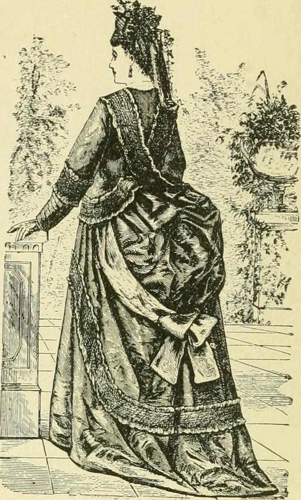 An illustration from Fashion's slaves, 1892, leaf 19