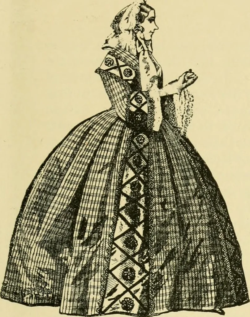 An illustration from Fashion's slaves, 1892, leaf 26