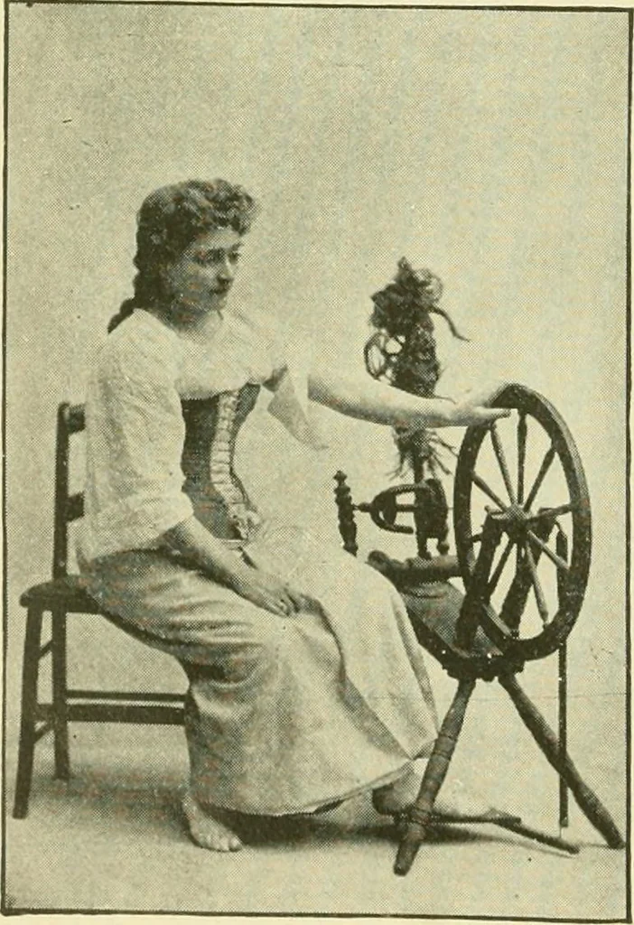 An illustration from Fashion's slaves, 1892, leaf 33