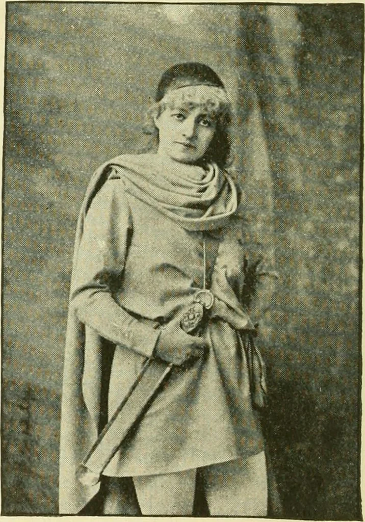 An illustration from Fashion's slaves, 1892, leaf 33
