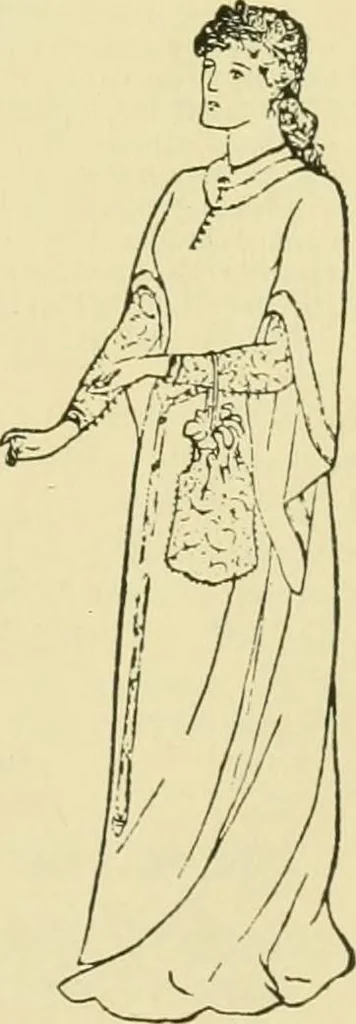 An illustration from Fashion's slaves, 1892, leaf 38