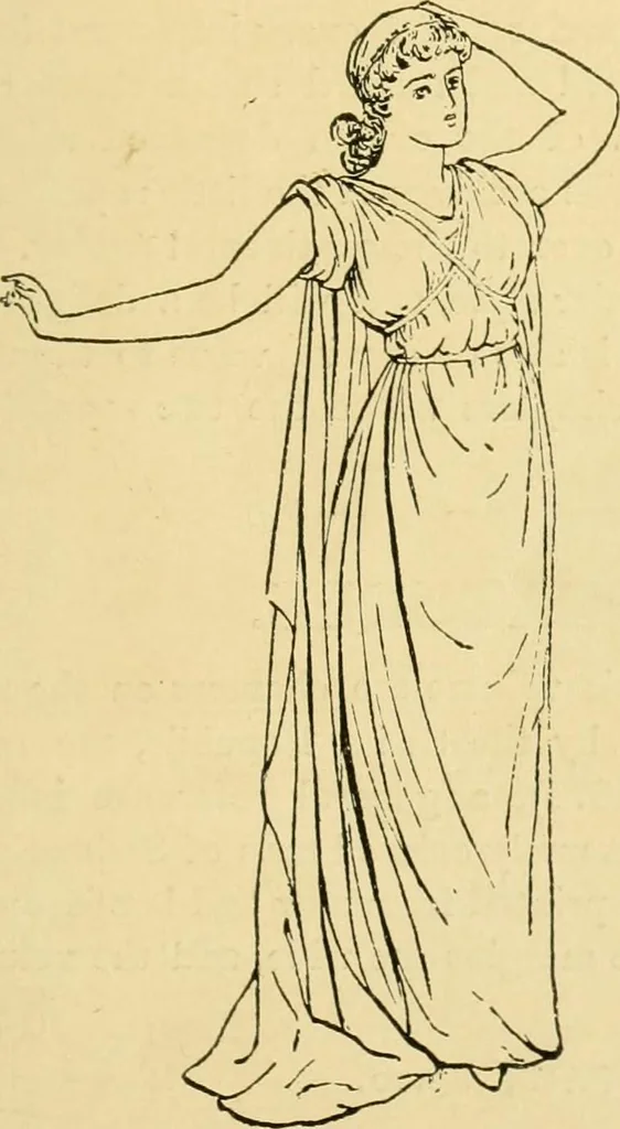 An illustration from Fashion's slaves, 1892, leaf 6