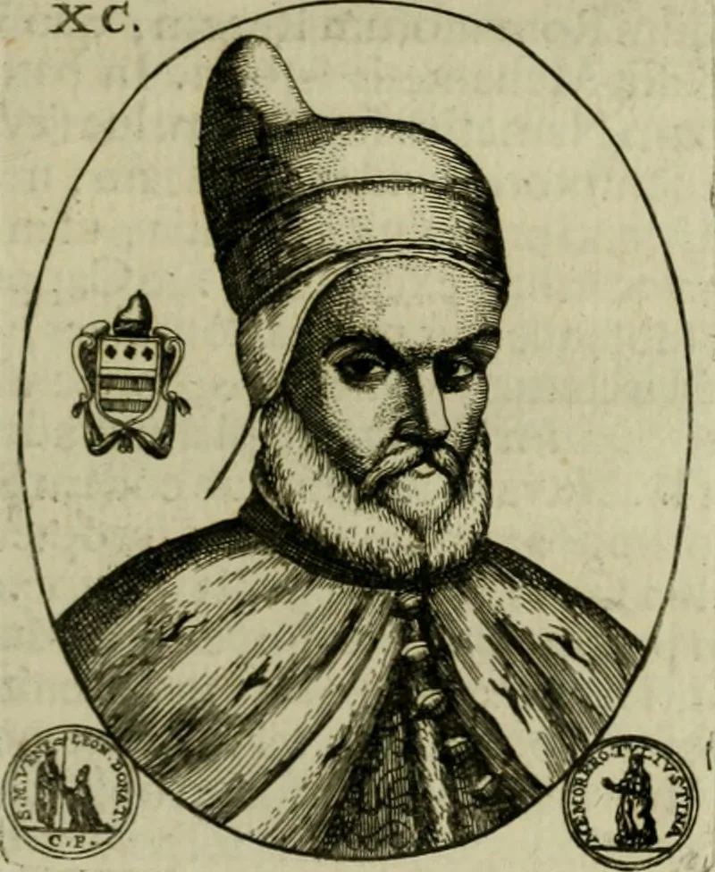 An illustration from Fasti ducales ab Anafesto I. ad Silvestrum Valerium Venetorum ducem : cum eorum iconibus, insignibus, nummismatibus publicis, & privatis aere sculptis : inscriptionibus ex aula M. Consilii, ac sepulchralibus : adiectae sunt adnotationes, ad vitam cuiusque principis, rerum, quae omissae fuerant, 1696, leaf 252