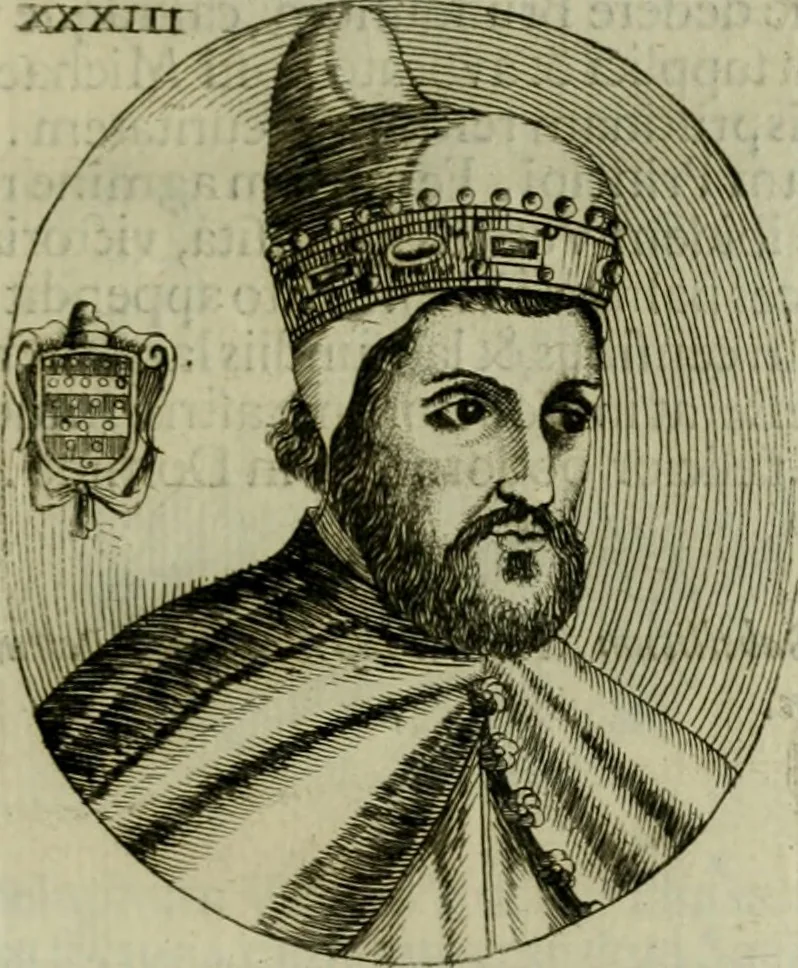 An illustration from Fasti ducales ab Anafesto I. ad Silvestrum Valerium Venetorum ducem : cum eorum iconibus, insignibus, nummismatibus publicis, & privatis aere sculptis : inscriptionibus ex aula M. Consilii, ac sepulchralibus : adiectae sunt adnotationes, ad vitam cuiusque principis, rerum, quae omissae fuerant, 1696, leaf 78
