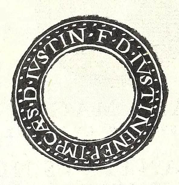 An illustration from Fasti et trivmphi Rom. a Romvlo rege vsqve ad Carolvm V. Caes. Aug., sive, Epitome regum, consulum, dictatorum, magistror. equitum, tribunorum militum consulari potestate, censorum, impp. & aliorum magistratuum Roman. cum orientalium tum occidentalium, ex antiquitatum monumentis maxima cum fide ac diligentia desumpta, 1557, leaf 154