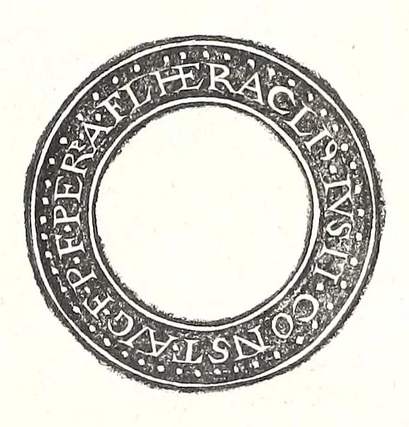 An illustration from Fasti et trivmphi Rom. a Romvlo rege vsqve ad Carolvm V. Caes. Aug., sive, Epitome regum, consulum, dictatorum, magistror. equitum, tribunorum militum consulari potestate, censorum, impp. & aliorum magistratuum Roman. cum orientalium tum occidentalium, ex antiquitatum monumentis maxima cum fide ac diligentia desumpta, 1557, leaf 163