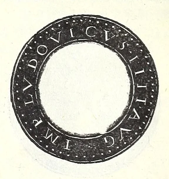 An illustration from Fasti et trivmphi Rom. a Romvlo rege vsqve ad Carolvm V. Caes. Aug., sive, Epitome regum, consulum, dictatorum, magistror. equitum, tribunorum militum consulari potestate, censorum, impp. & aliorum magistratuum Roman. cum orientalium tum occidentalium, ex antiquitatum monumentis maxima cum fide ac diligentia desumpta, 1557, leaf 178