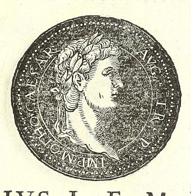 An illustration from Fasti et trivmphi Rom. a Romvlo rege vsqve ad Carolvm V. Caes. Aug., sive, Epitome regum, consulum, dictatorum, magistror. equitum, tribunorum militum consulari potestate, censorum, impp. & aliorum magistratuum Roman. cum orientalium tum occidentalium, ex antiquitatum monumentis maxima cum fide ac diligentia desumpta, 1557, leaf 65