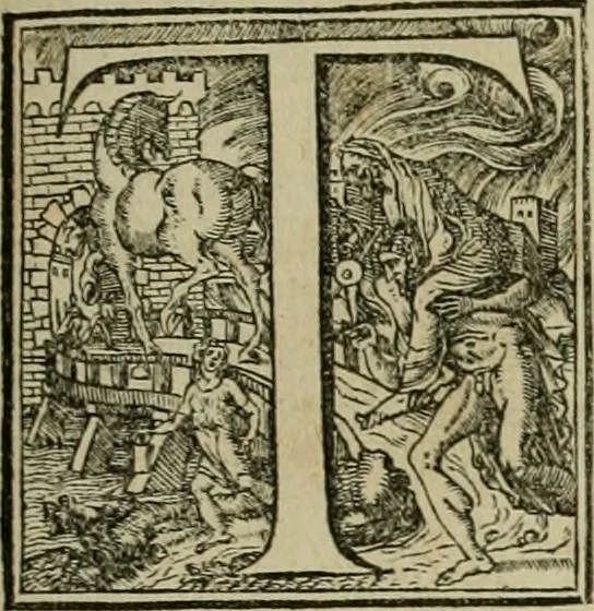 An illustration from Fastos magistratvvm et trivmphorvm Romanorvm ab vrbe condita ad Avgvsti obitvm, ex antiqvis tam nvmismatvm qvam marmorvm monvmentis restitvtos, 1566, leaf 298