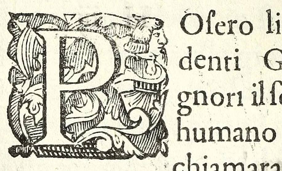 An illustration from Fatiche comiche di Domenico Bruni, detto Fuluio, comico di Madama serenissima principessa di Piemonte : parte prima, 1623, leaf 70