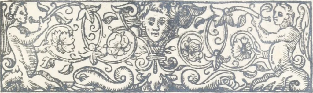 An illustration from A feast full of sad cheere, where griefs are all on heape; where sollace is full deere, and sorrowes are good cheape, 1592, leaf 4