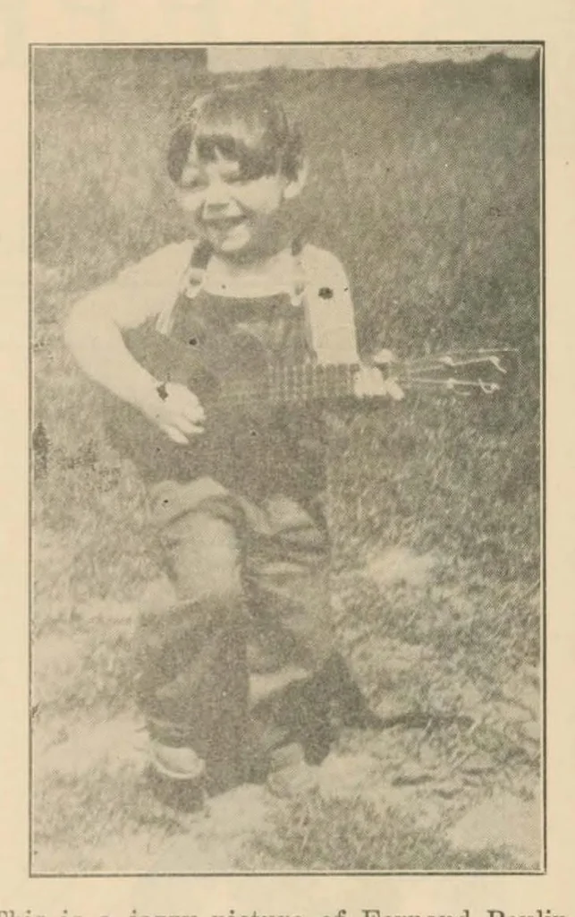An illustration from February 1928, 1928, leaf 1