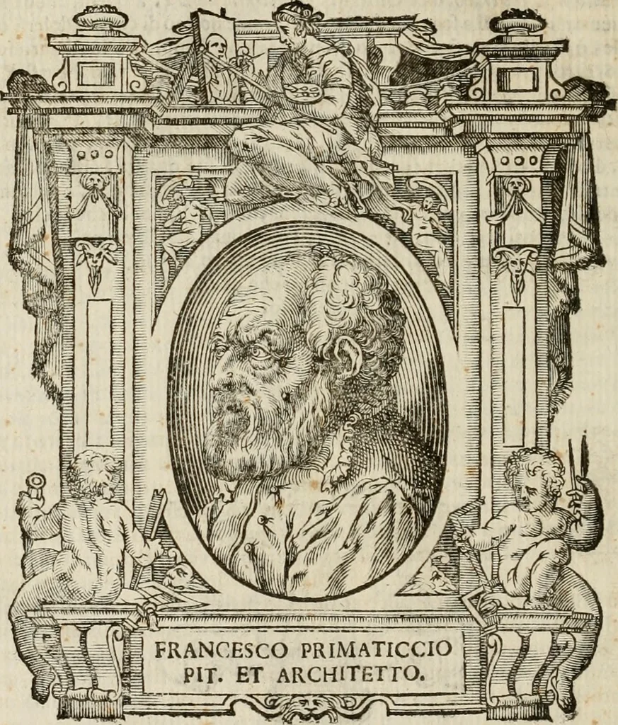 An illustration from Felsina pittrice : vite de pittori bolognesi, 1678, leaf 173