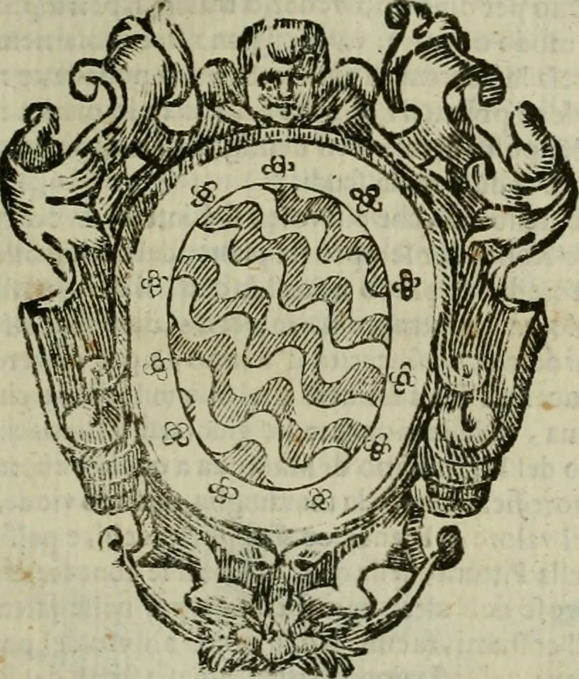 An illustration from Felsina pittrice : vite de pittori bolognesi, 1678, leaf 184