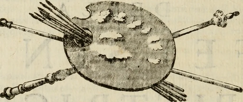 An illustration from Felsina pittrice : vite de pittori bolognesi, 1678, leaf 19