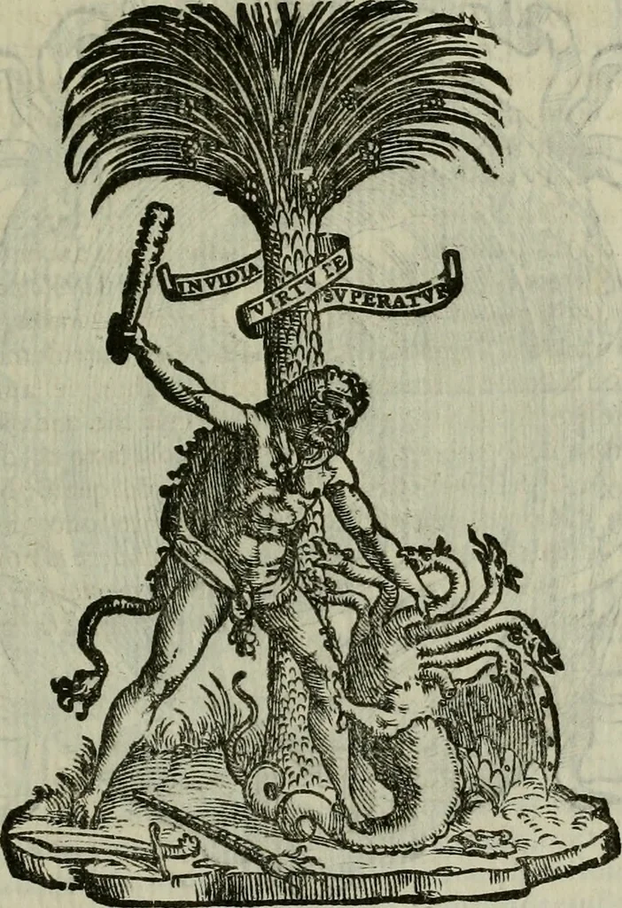 An illustration from Felsina pittrice : vite de pittori bolognesi, 1678, leaf 270