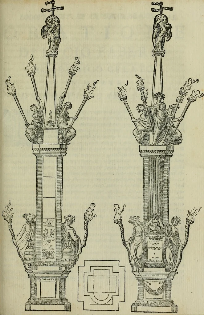 An illustration from Felsina pittrice : vite de pittori bolognesi, 1678, leaf 446