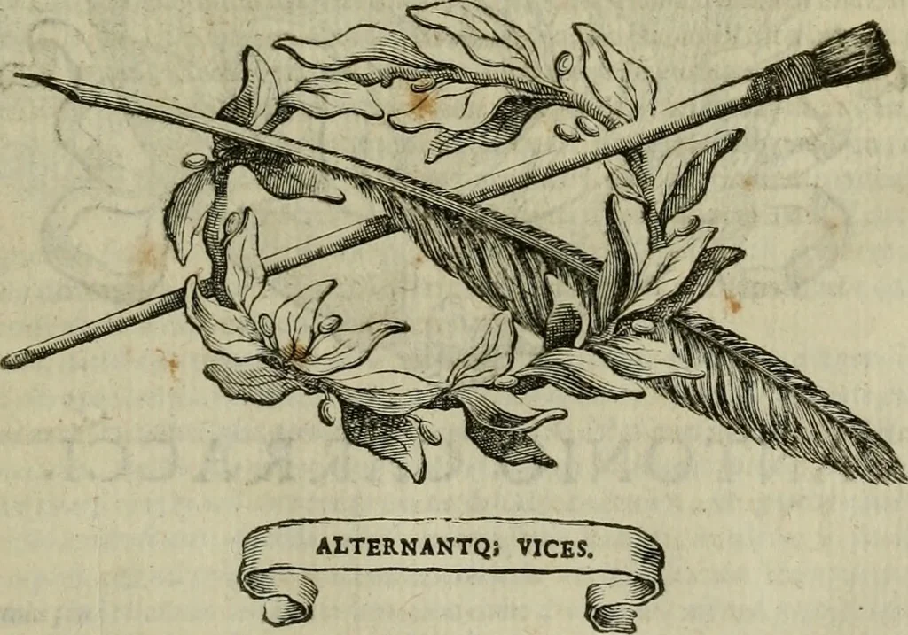 An illustration from Felsina pittrice : vite de pittori bolognesi, 1678, leaf 538