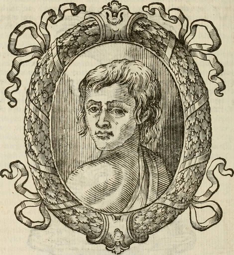 An illustration from Felsina pittrice : vite de pittori bolognesi, 1678, leaf 573