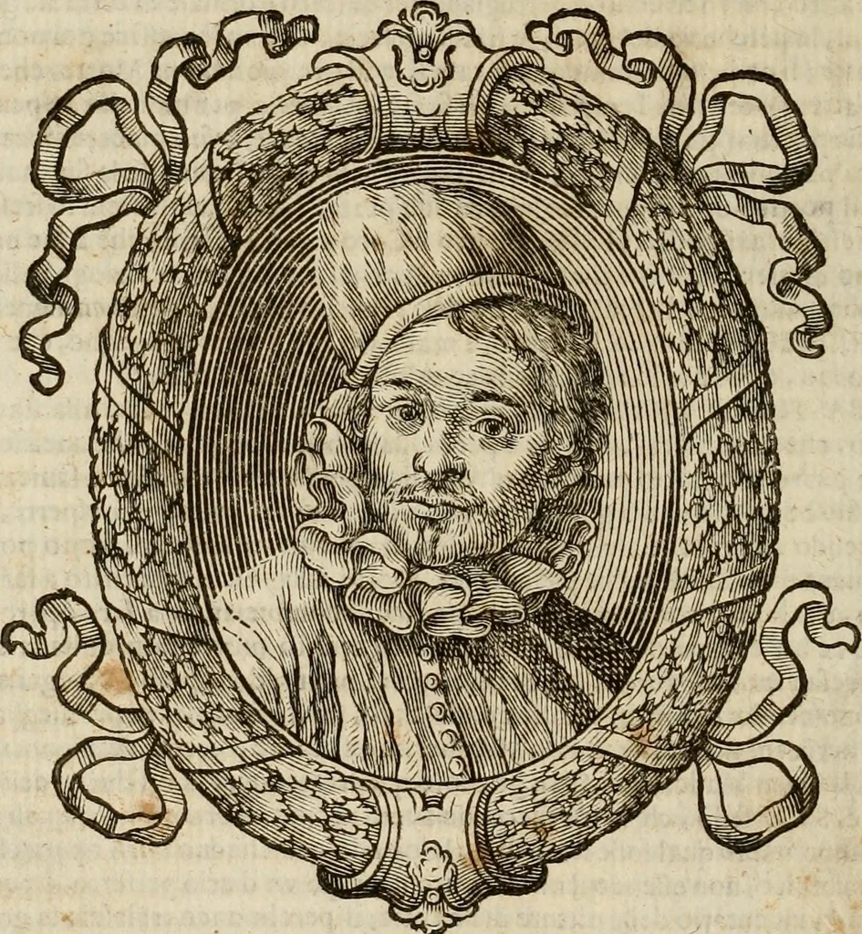 An illustration from Felsina pittrice : vite de pittori bolognesi, 1678, leaf 585