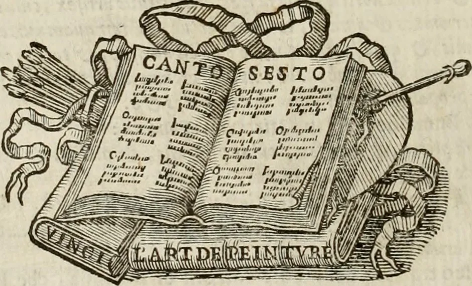 An illustration from Felsina pittrice : vite de pittori bolognesi, 1678, leaf 73