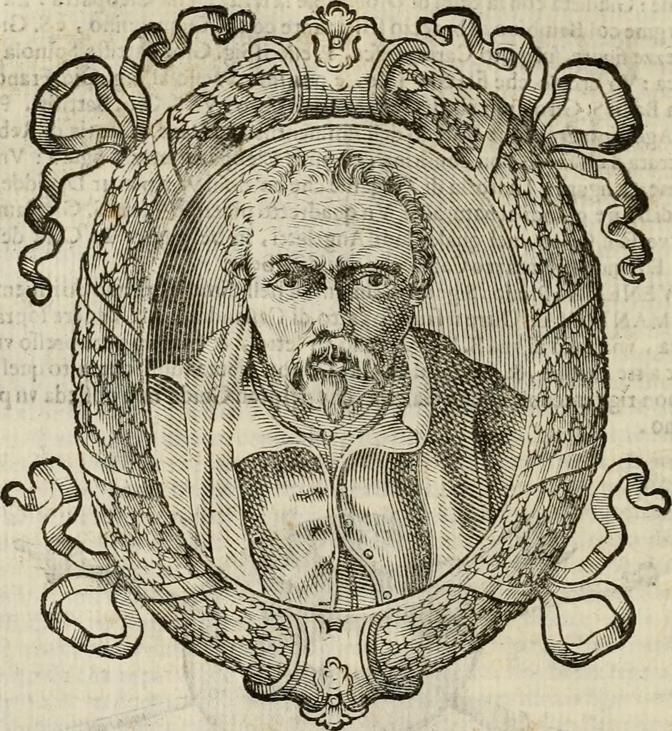 An illustration from Felsina pittrice : vite de pittori bolognesi, 1678, leaf 101