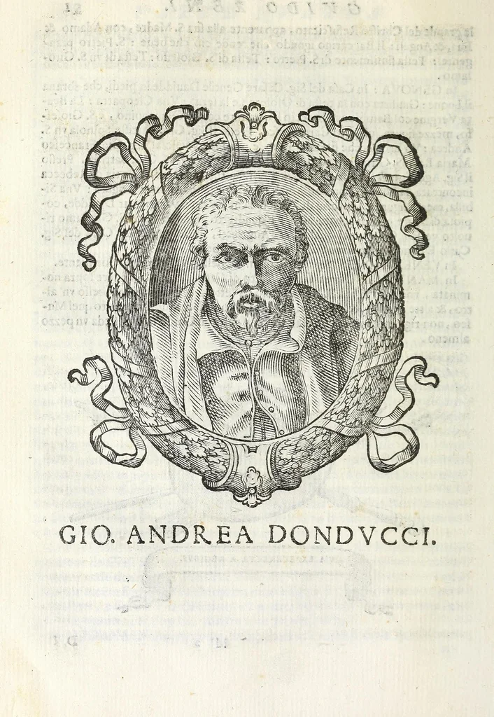 An illustration from Felsina pittrice : vite de pittori bolognesi, 1678, leaf 104
