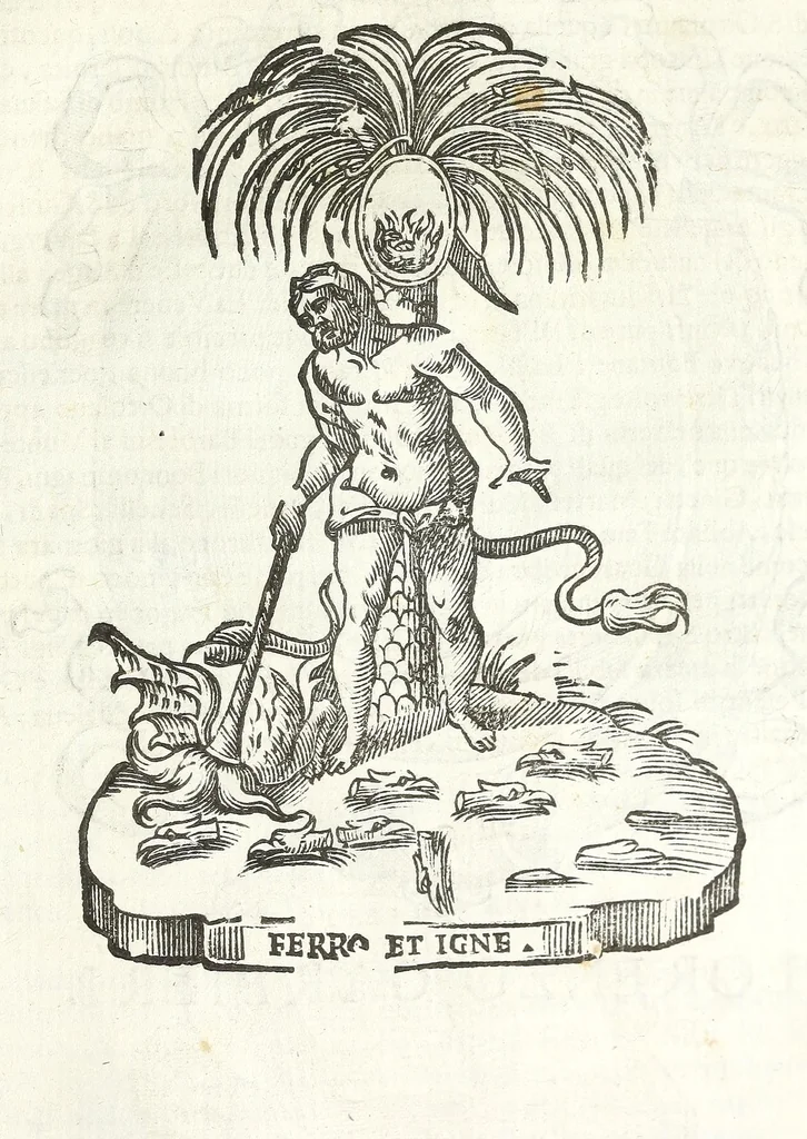 An illustration from Felsina pittrice : vite de pittori bolognesi, 1678, leaf 307