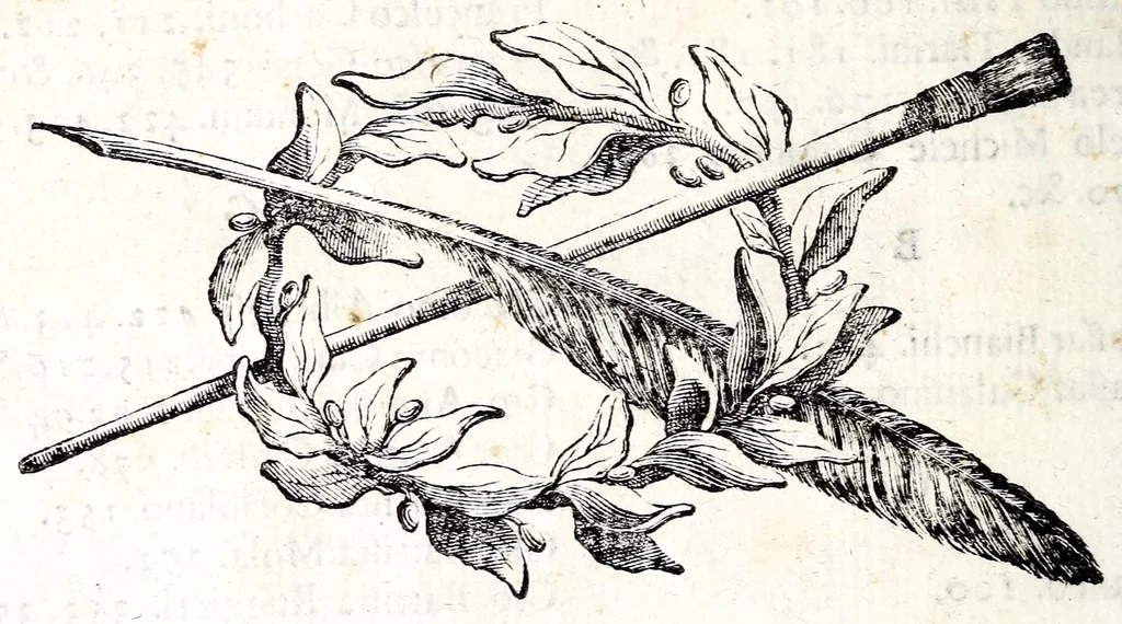 An illustration from Felsina pittrice: vite de pittori bolognesi : alla maesta christianissima di Luigi XIIII re di Francia e di Navarra il sempre vittorioso, 1678, leaf 10