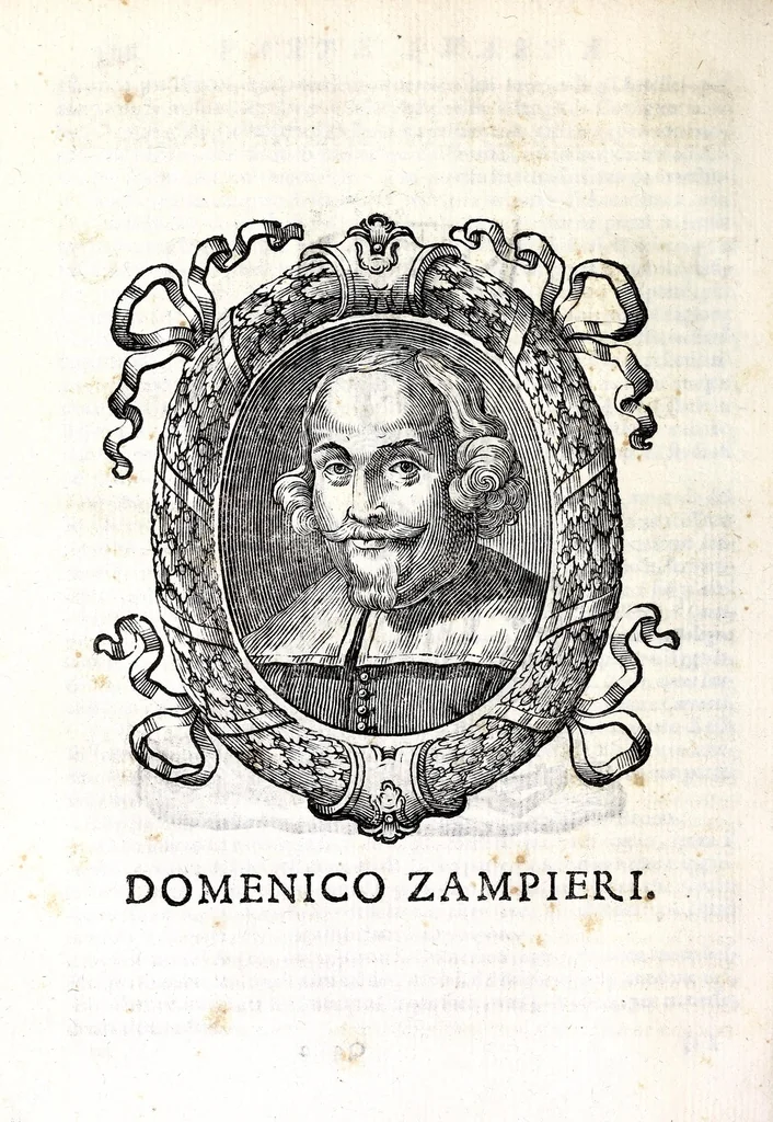 An illustration from Felsina pittrice: vite de pittori bolognesi : alla maesta christianissima di Luigi XIIII re di Francia e di Navarra il sempre vittorioso, 1678, leaf 318