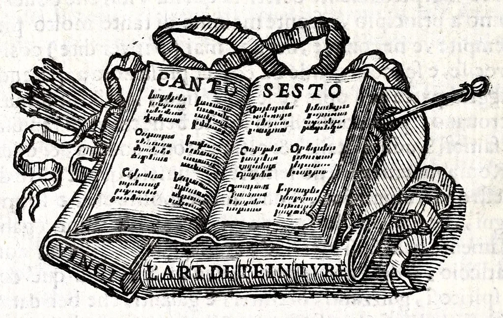 An illustration from Felsina pittrice: vite de pittori bolognesi : alla maesta christianissima di Luigi XIIII re di Francia e di Navarra il sempre vittorioso, 1678, leaf 396