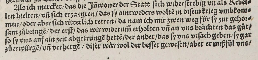 An illustration from Ferdinandi Cortesii. Von dem Newen Hispanien, so im Meer gegem Nidergang, Zwo gantz lustige vnnd fruchtreiche Historien, an den grossmächtigisten vnüberwindtlichisten Herren, Carolum. V. römischen Kaiser &c. Künig in Hispanien &c. ..., 1550, leaf 162