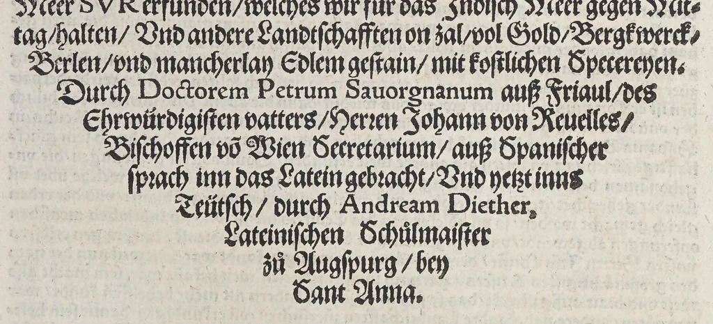 An illustration from Ferdinandi Cortesii. Von dem Newen Hispanien, so im Meer gegem Nidergang, Zwo gantz lustige vnnd fruchtreiche Historien, an den grossmächtigisten vnüberwindtlichisten Herren, Carolum. V. römischen Kaiser &c. Künig in Hispanien &c. ..., 1550, leaf 97