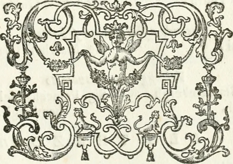 An illustration from Festa Accademica di lettere, e d'armi per la glorisa esaltazione al trono pontificio della santita di nostro signore Benedetto XIV ed alla medesima consecrata, 1740, leaf 26