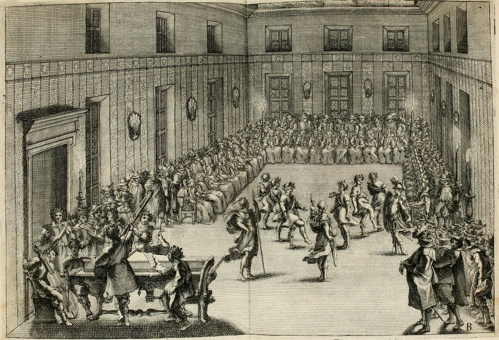 An illustration from Festa fatta in Roma alli 25. di febraio MDCXXXIV, 1635, leaf 33