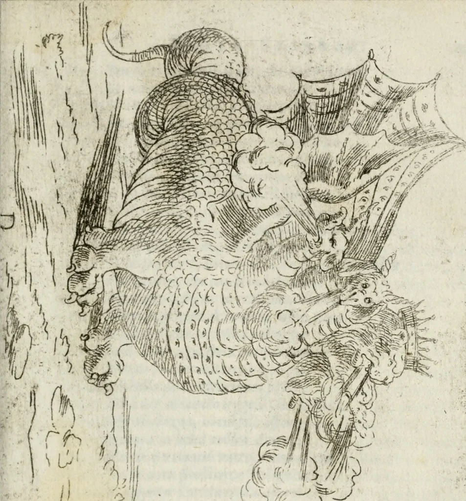An illustration from Feste nelle nozze del serenissimo don Francesco Medici gran dvca di Toscana; et della sereniss. sua consorte la sig. Bianca Cappello, 1579, leaf 36