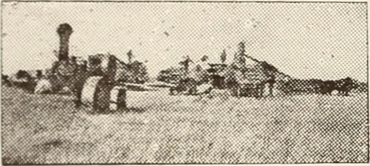 An illustration from A few facts about the city of Saskatoon : something of its past, present and prospects for the future, a city of opportunities. A railway centre. The hub of the great hard wheat area of Central Saskatchewan, 1907, leaf 14