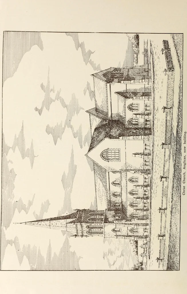 An illustration from A few facts about the city of Saskatoon : something of its past, present and prospects for the future, a city of opportunities. A railway centre. The hub of the great hard wheat area of Central Saskatchewan, 1907, leaf 18