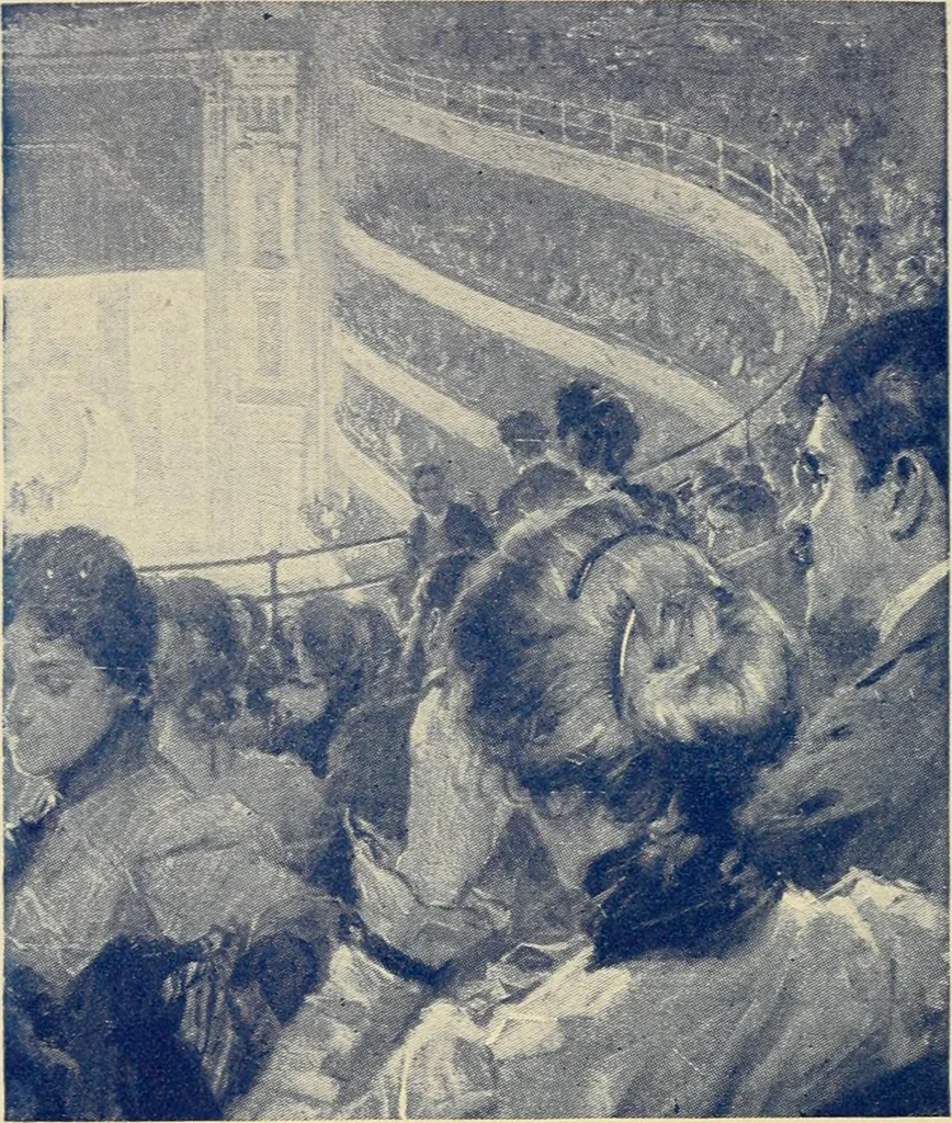 An illustration from A few of the features which will make coming issues of the Ladies' Home Journal the best ever presented, 1899, leaf 4