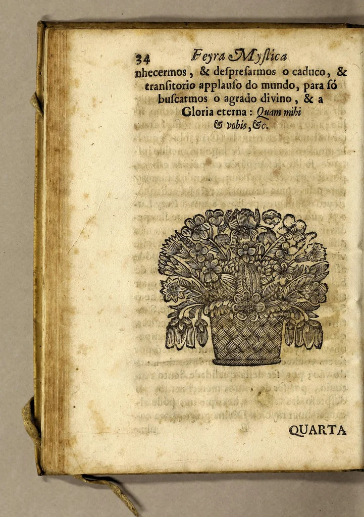An illustration from Feyra mystica de Lisboa, : armada em hu[m]a trezena do divino portuguez Santo Antonio,, 1691, leaf 68