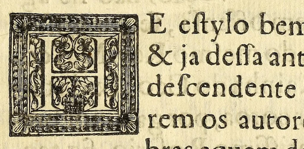 An illustration from Feyra mystica de Lisboa, : armada em hu[m]a trezena do divino portuguez Santo Antonio,, 1691, leaf 9