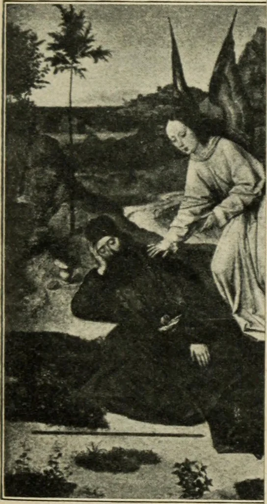 An illustration from Führer durch den symbolischen und typologischen Bilderkreis der christlichen Kunst des Mittelalters, 1920, leaf 44
