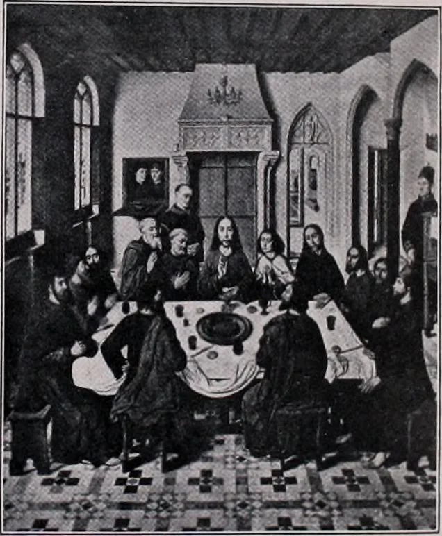 An illustration from Führer durch den symbolischen und typologischen Bilderkreis der christlichen Kunst des Mittelalters, 1920, leaf 45