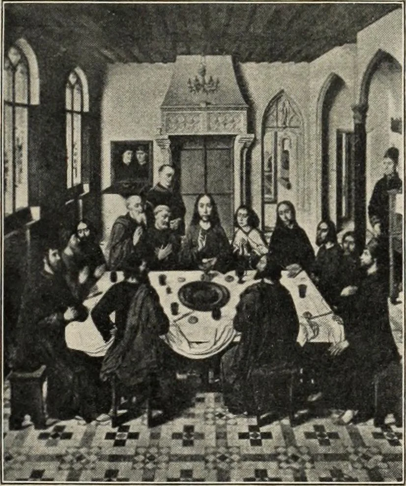 An illustration from Führer durch den symbolischen und typologischen Bilderkreis der christlichen Kunst des Mittelalters, 1920, leaf 46